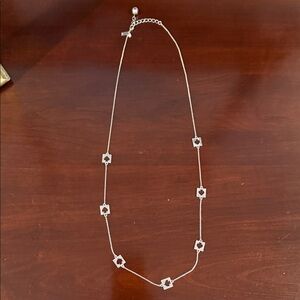 Kate Spade Silver Necklace with Star Accents